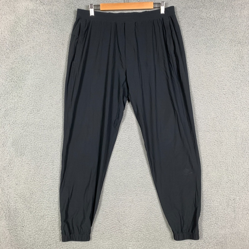 Lululemon Surge Jogger Men's XL Gray/Black Classic Tapered Pant Running Training